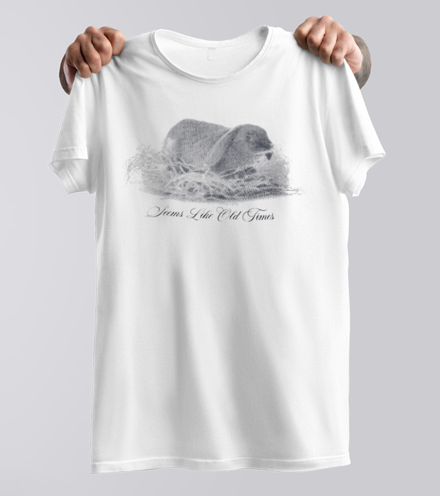Seems Like Old Times Relaxed Nostalgic Scene T-Shirt