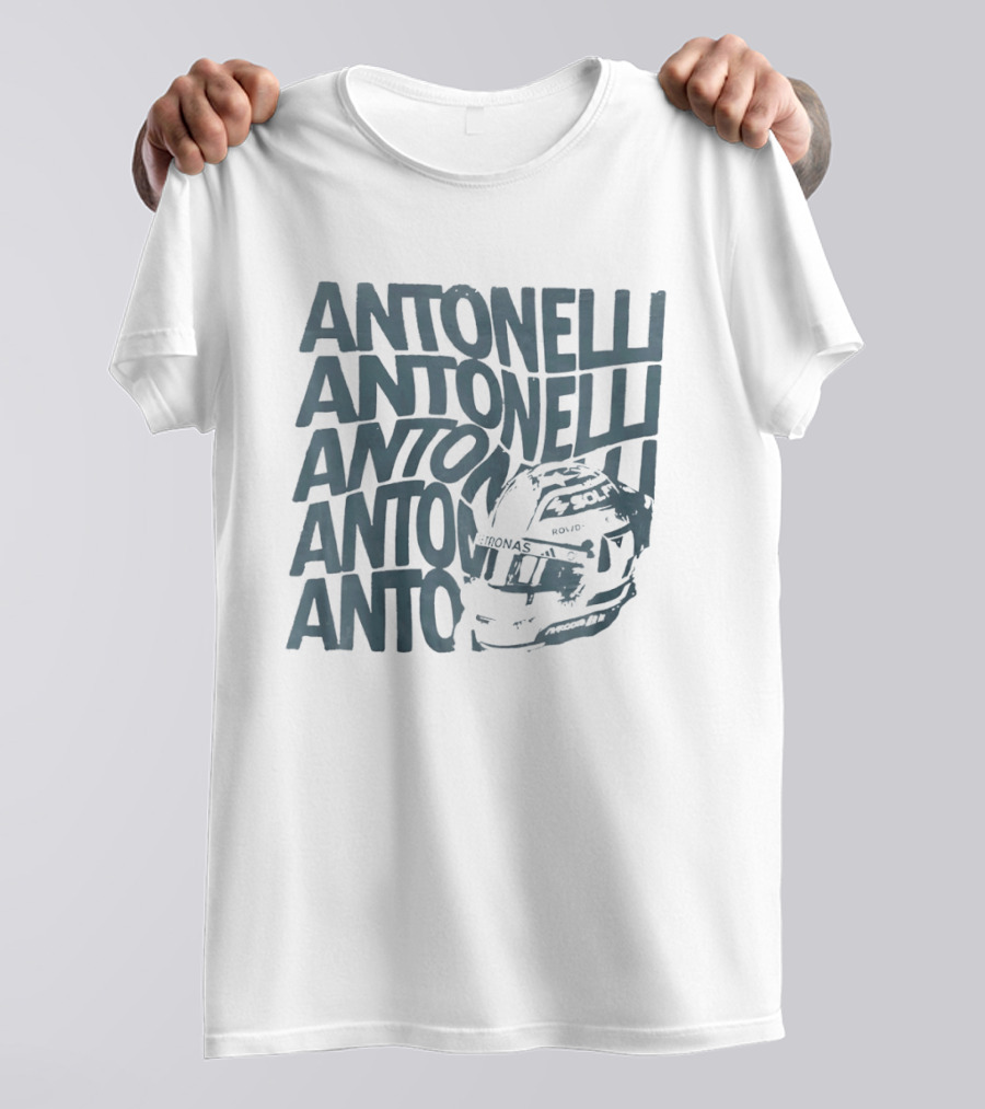Roman Kretschmer Antonelli Final Chapter Helmet F1 T-Shirt