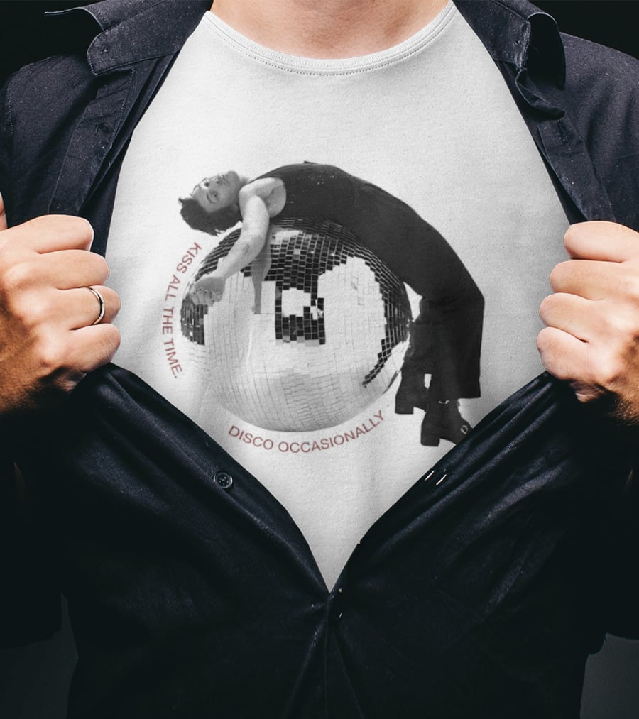 All The Time Disco Ball Harry Kiss Disco Occasionally T-Shirt