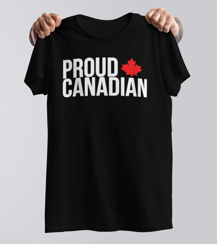 Proud Canadian Maple Leaf T-Shirt