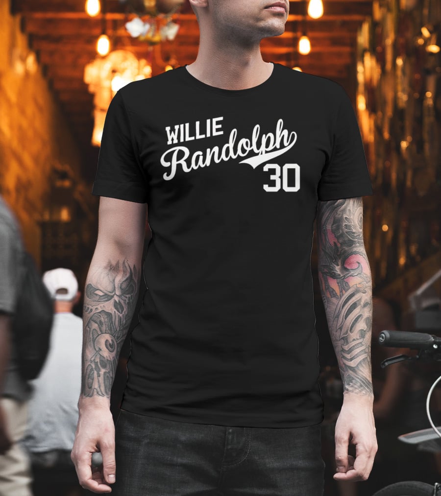 Willie Randolph 30 New York Yankees T-Shirt