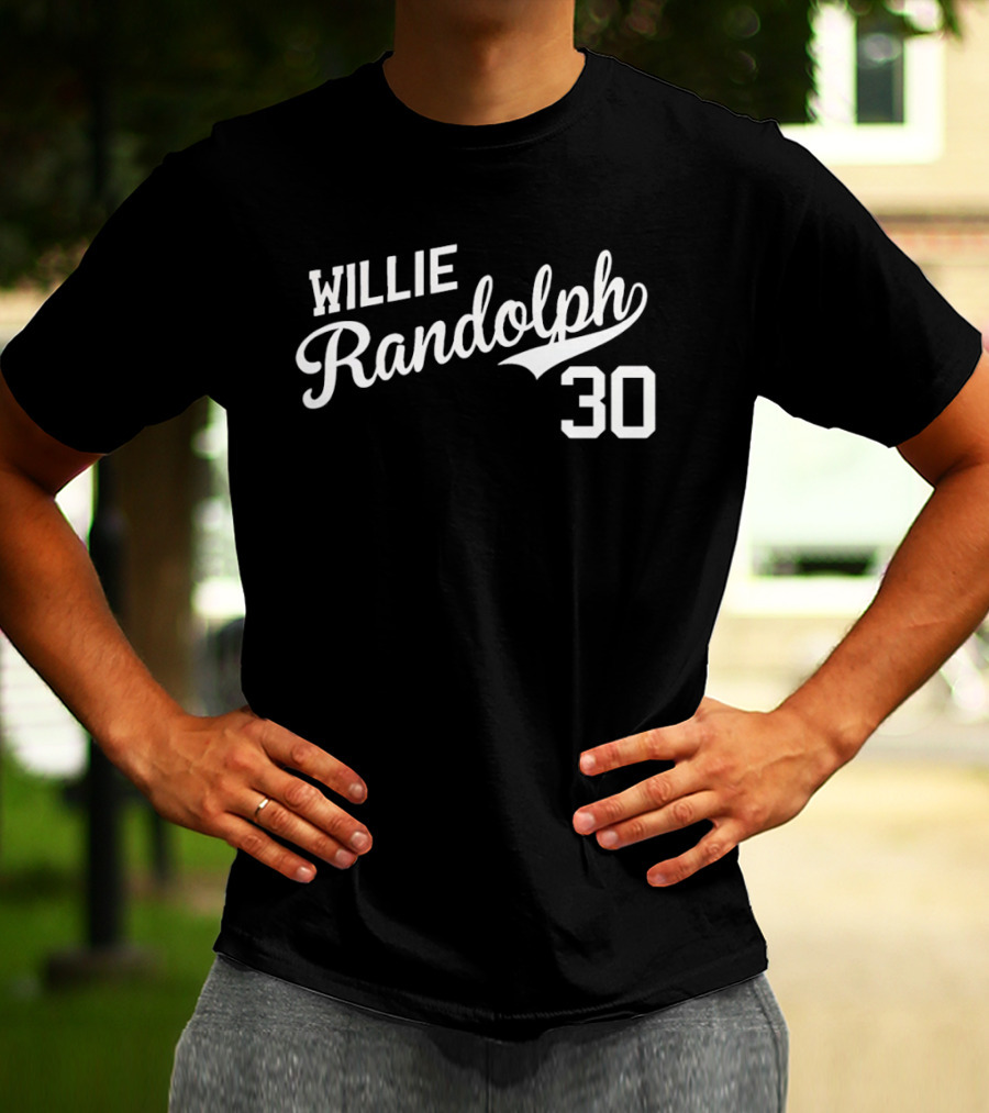 Willie Randolph 30 New York Yankees T-Shirt
