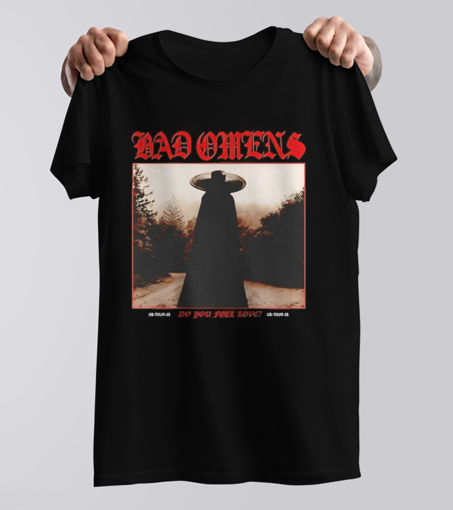 Bad Omens Do You Feel Like You're Falling In Love Tour T-Shirt