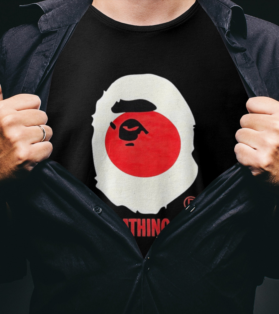 By Bathing Ape Japan Flag T-Shirt