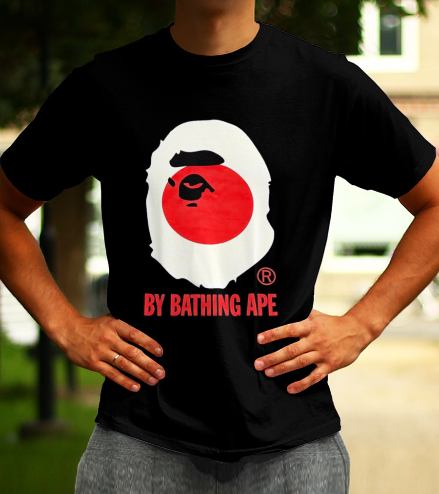 By Bathing Ape Japan Flag T-Shirt