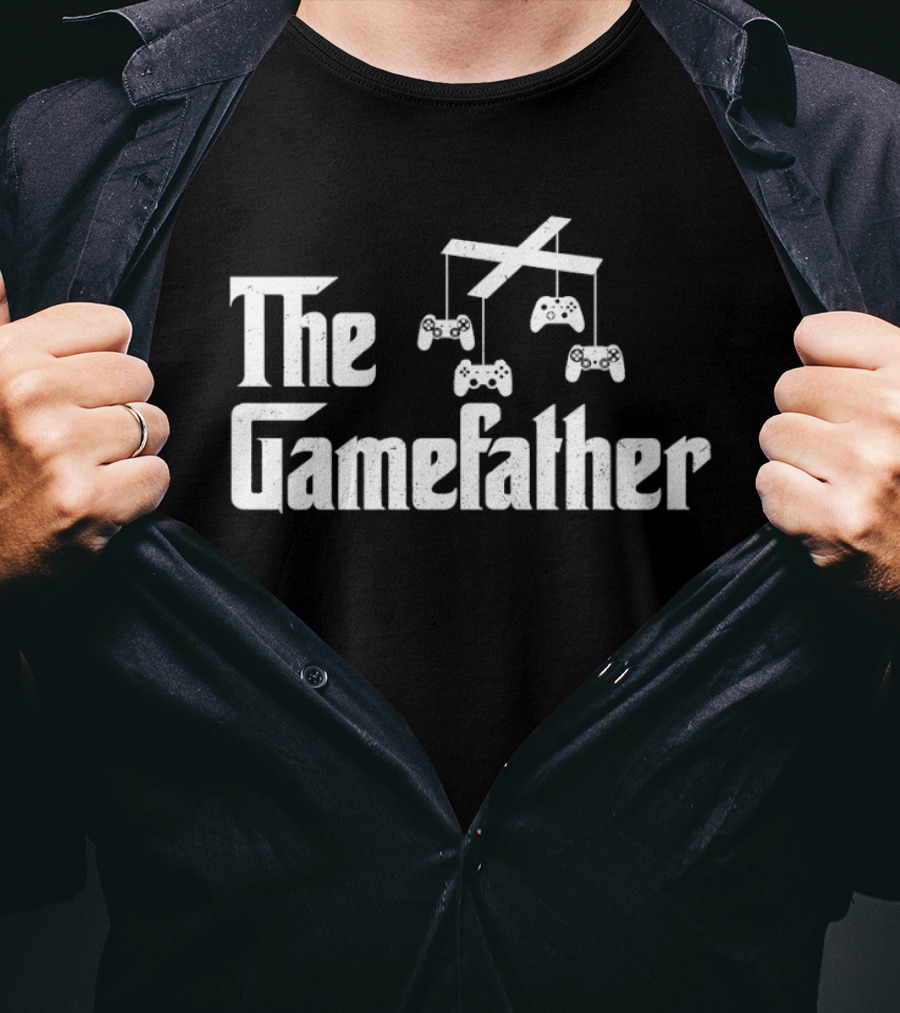 The Gamefather Game Controller Puppet Strings T-Shirt