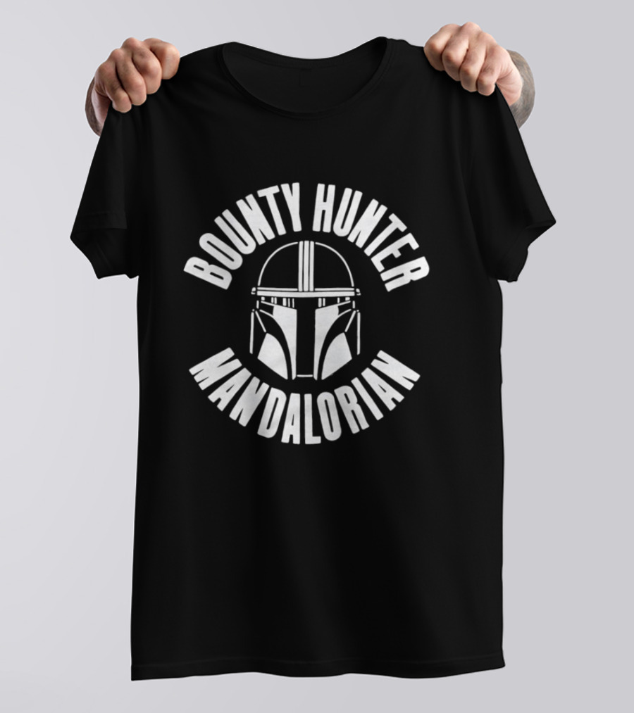 Bounty Hunter Mandalorian Helmet T-Shirt