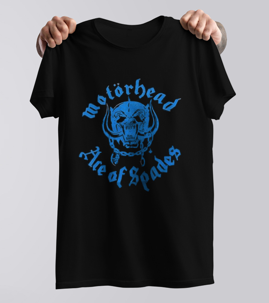 Motorhead Ace Of Spades Logo With Iconic Skull T-Shirt