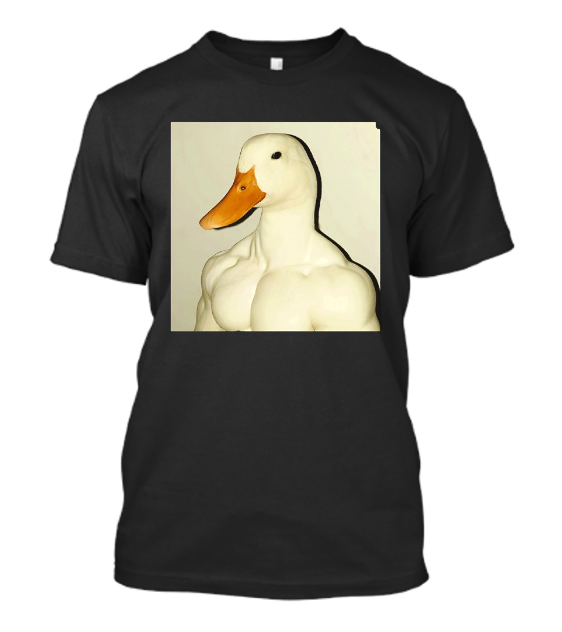 Muscle Goose Meme Buff Animal Bodybuilder Goose T-Shirt