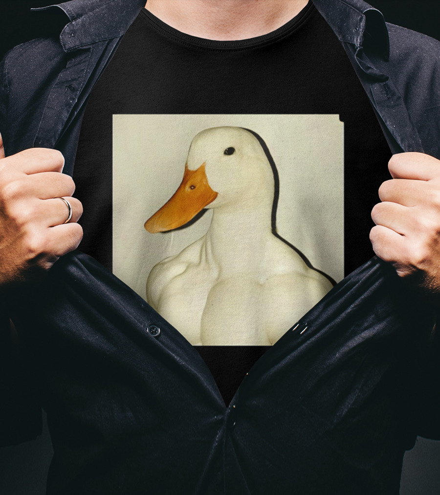 Muscle Goose Meme Buff Animal Bodybuilder Goose T-Shirt