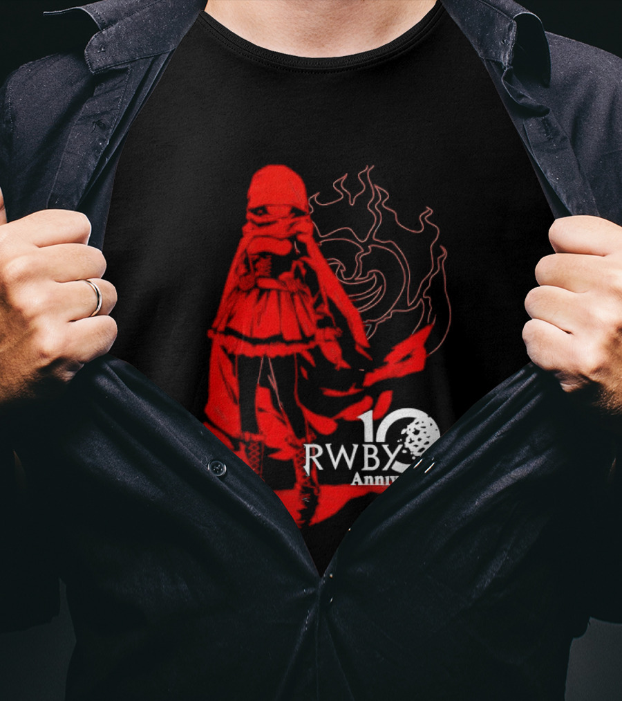 RWBY 10th Anniversary Ruby Rose T-Shirt