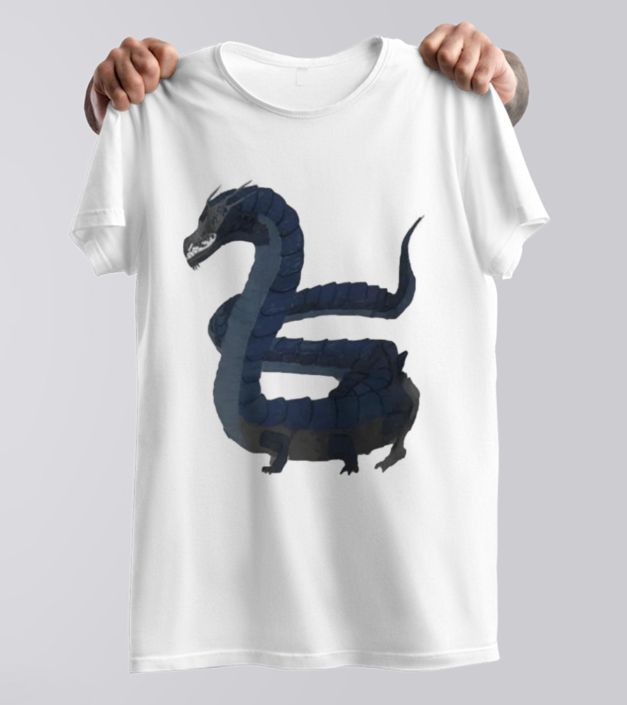 Behir Creature Dungeons And Dragons Fantasy Monster T-Shirt