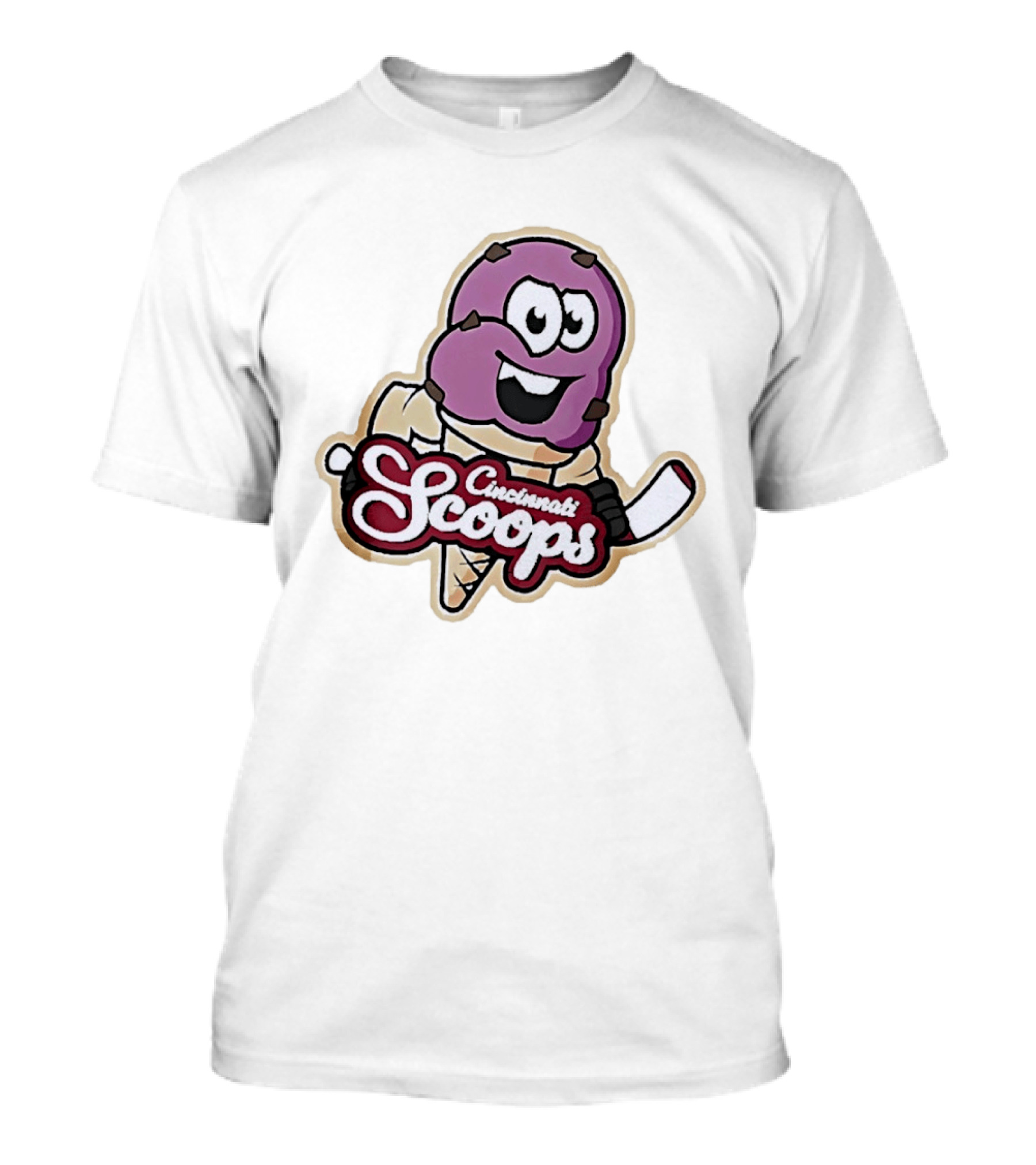 Cincinnati Scoops Hockey Ice Cream Cyclones T-Shirt