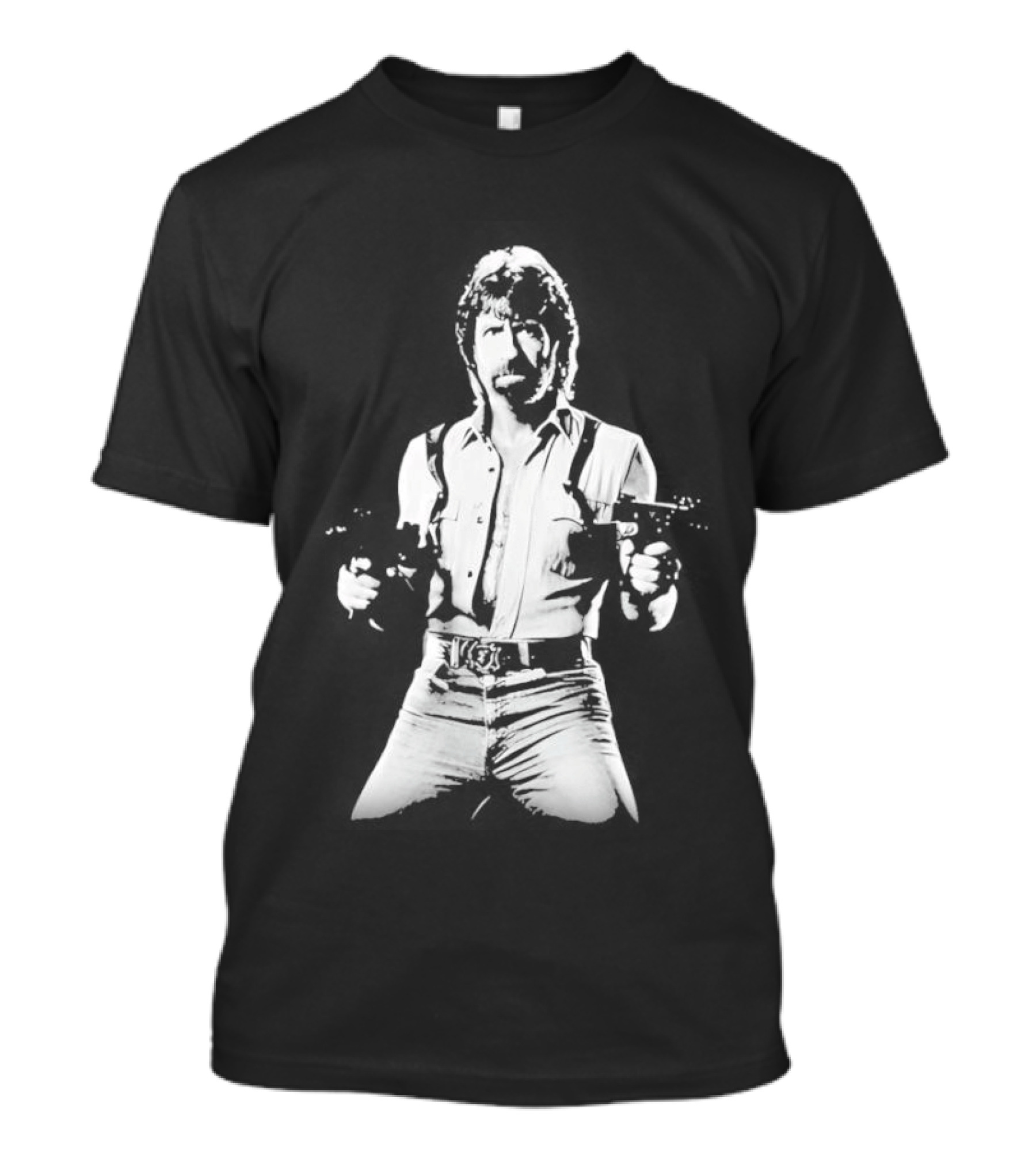 Chuck Norris Movie Star Icon Action Hero Television Series T-Shirt