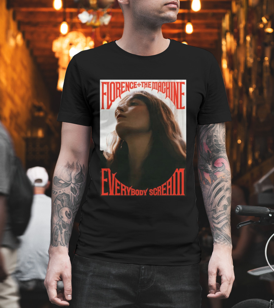 Florence + The Machine Everybody Scream SSE Arena Belfast 2026 T-Shirt
