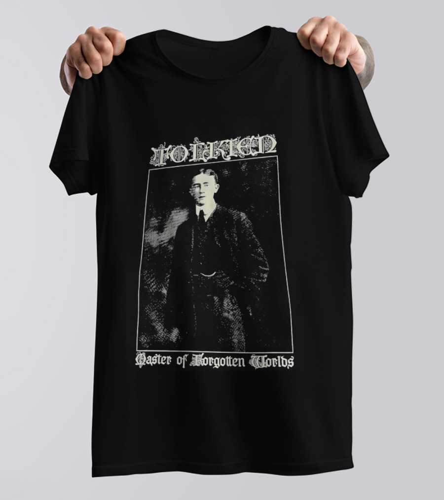 Tolkien Master Of Forgotten Worlds Journey To Unseen Realms T-Shirt