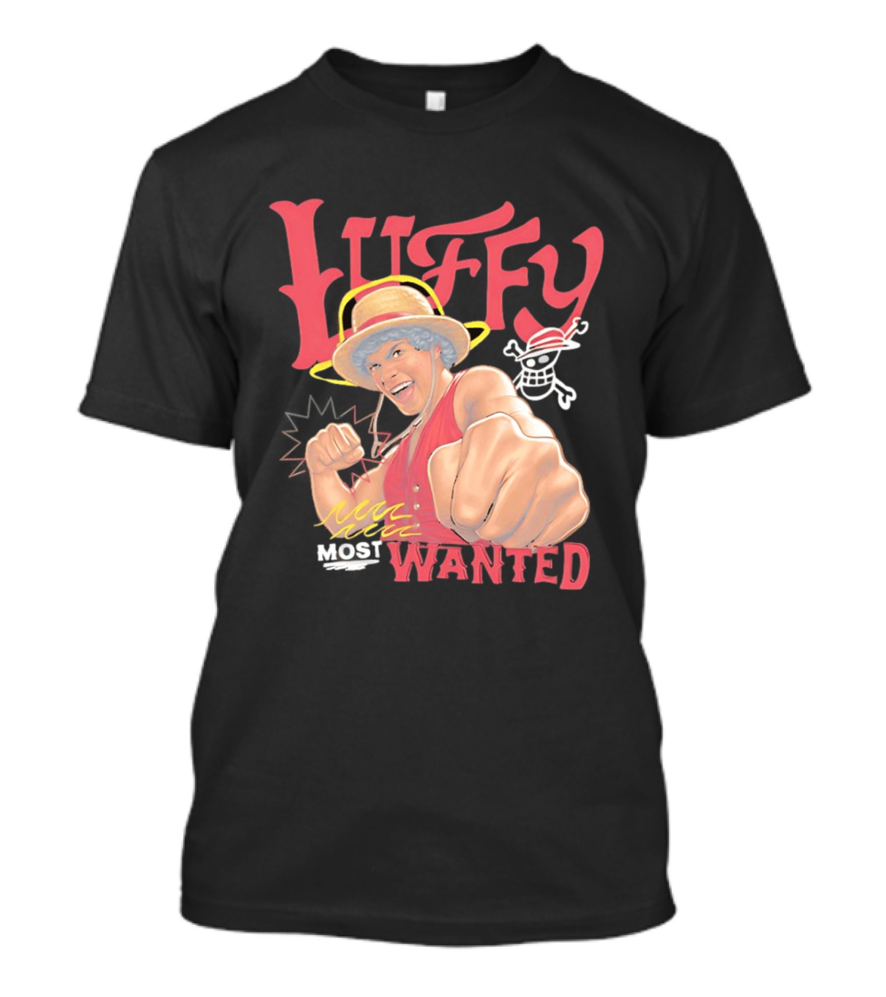 Luffy Most Wanted One Piece Live Action Season 2 T-Shirt