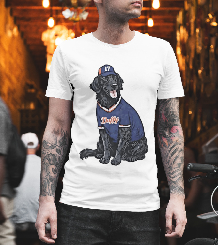 Keith Hernandez 17 New York Mets Duffy Jersey Dog T-Shirt