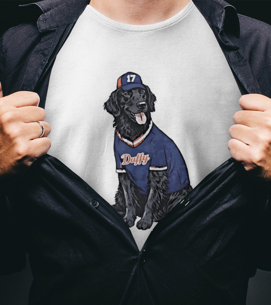 Keith Hernandez 17 New York Mets Duffy Jersey Dog T-Shirt