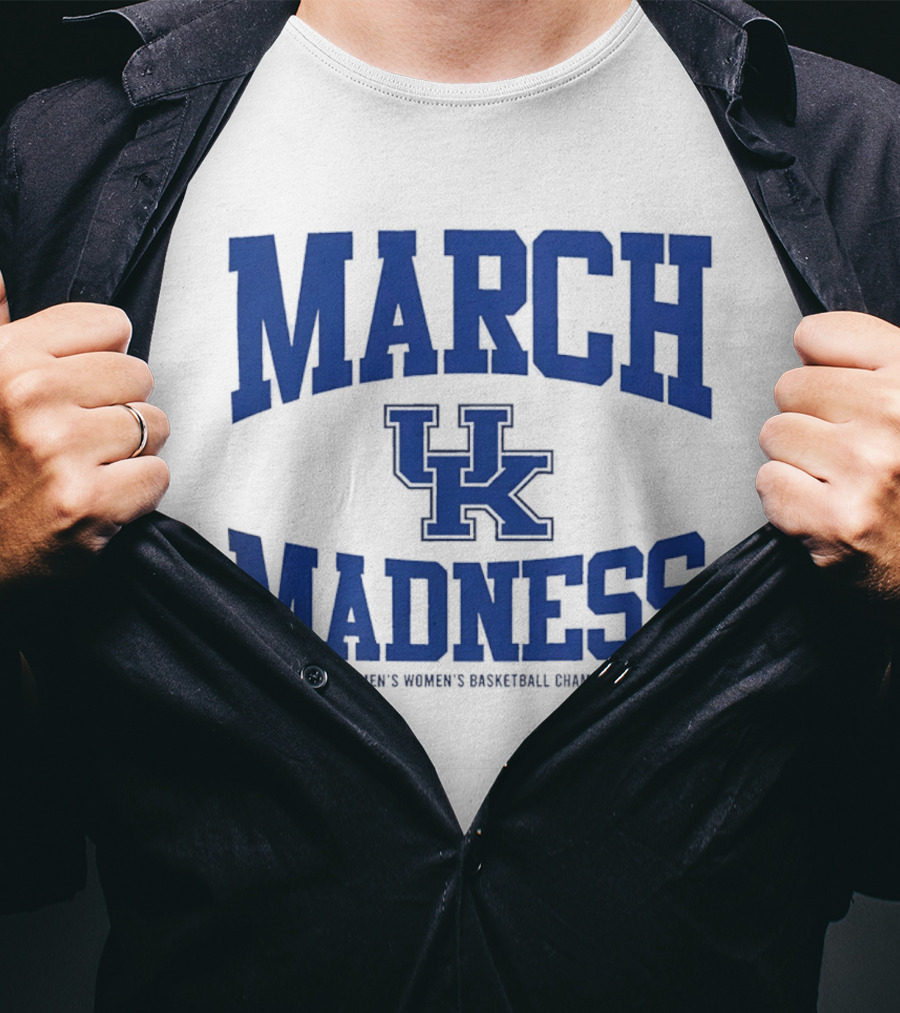 2026 NCAA Women's Basketball March Madness Kentucky Wildcats Championship T-Shirt