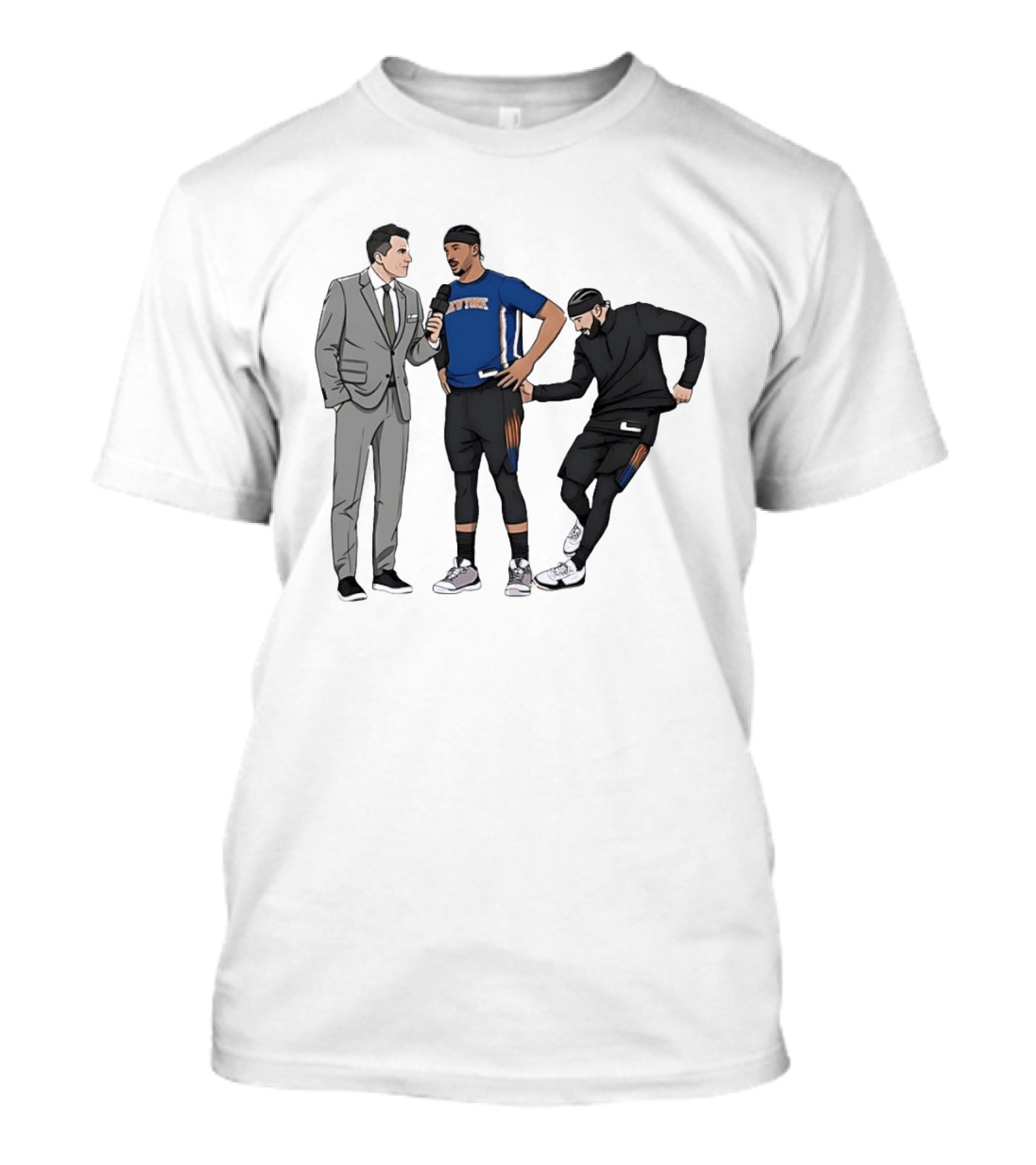The Butt Slap New York Knicks Interview Scene T-Shirt