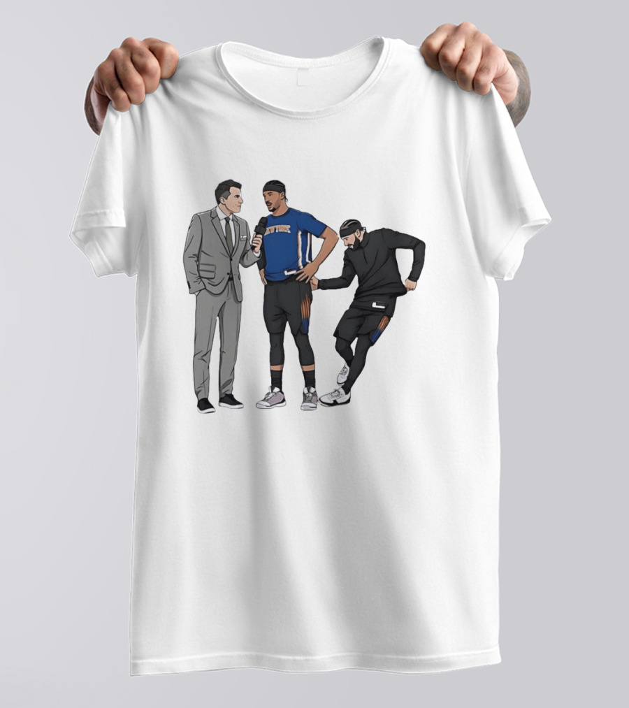 The Butt Slap New York Knicks Interview Scene T-Shirt