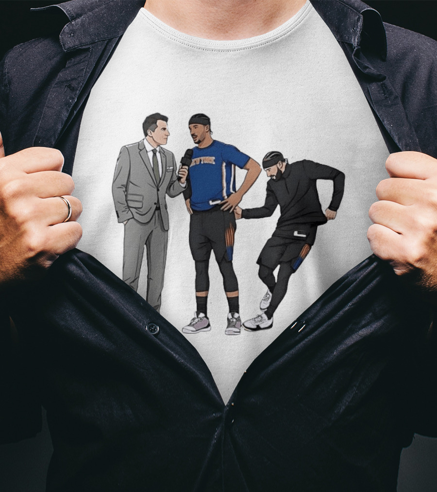 The Butt Slap New York Knicks Interview Scene T-Shirt