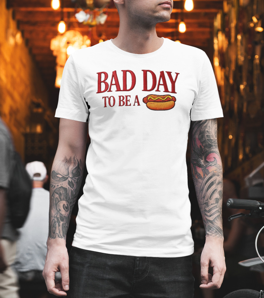 Bad Day To Be A Hot Dog Nationals T-Shirt