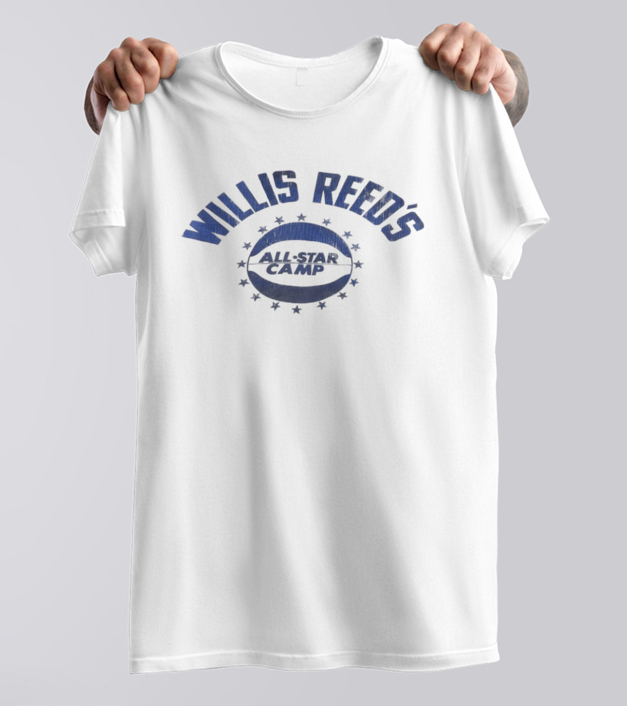 Willis Reed's All Star Camp Basketball Stars T-Shirt