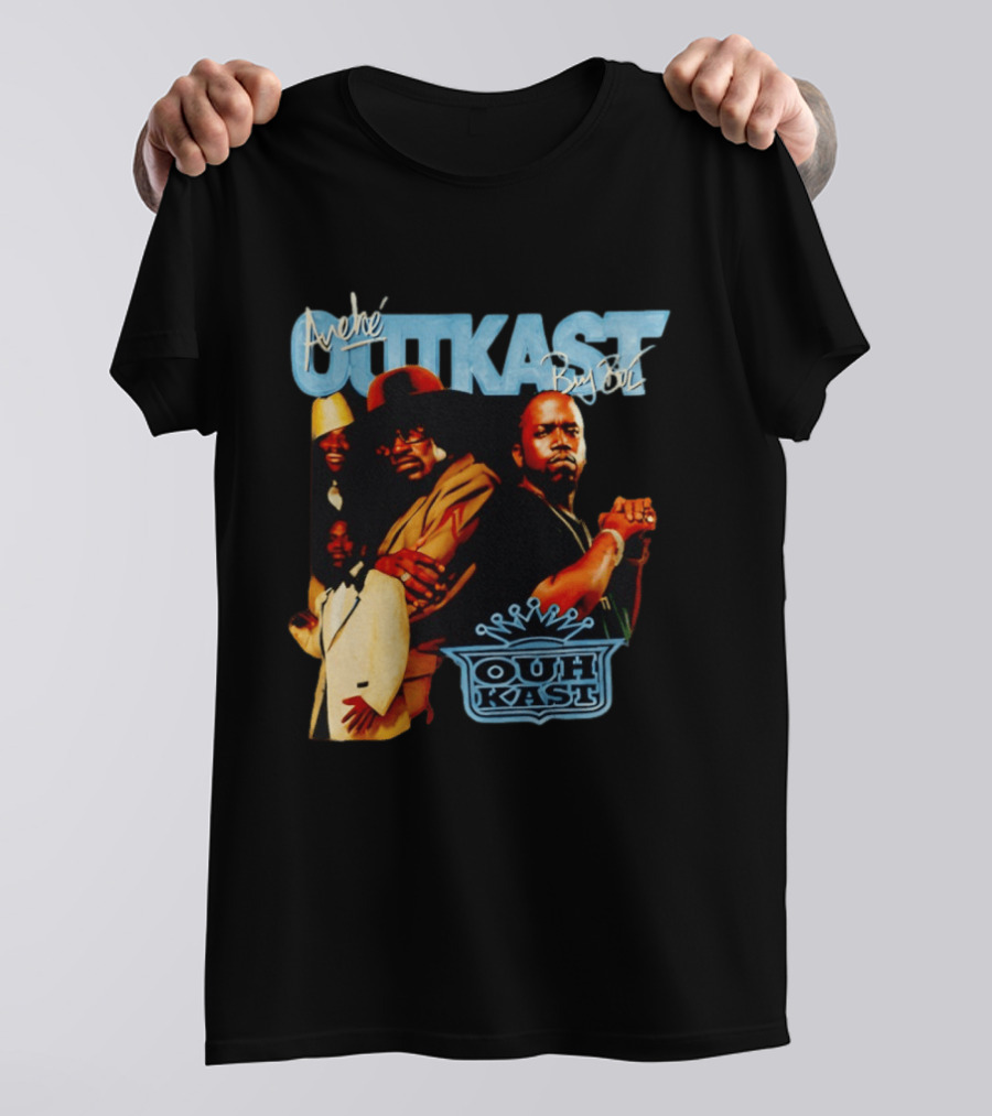 Outkast André 3000 Big Boi Signatures Iconic Hip Hop Collection T-Shirt