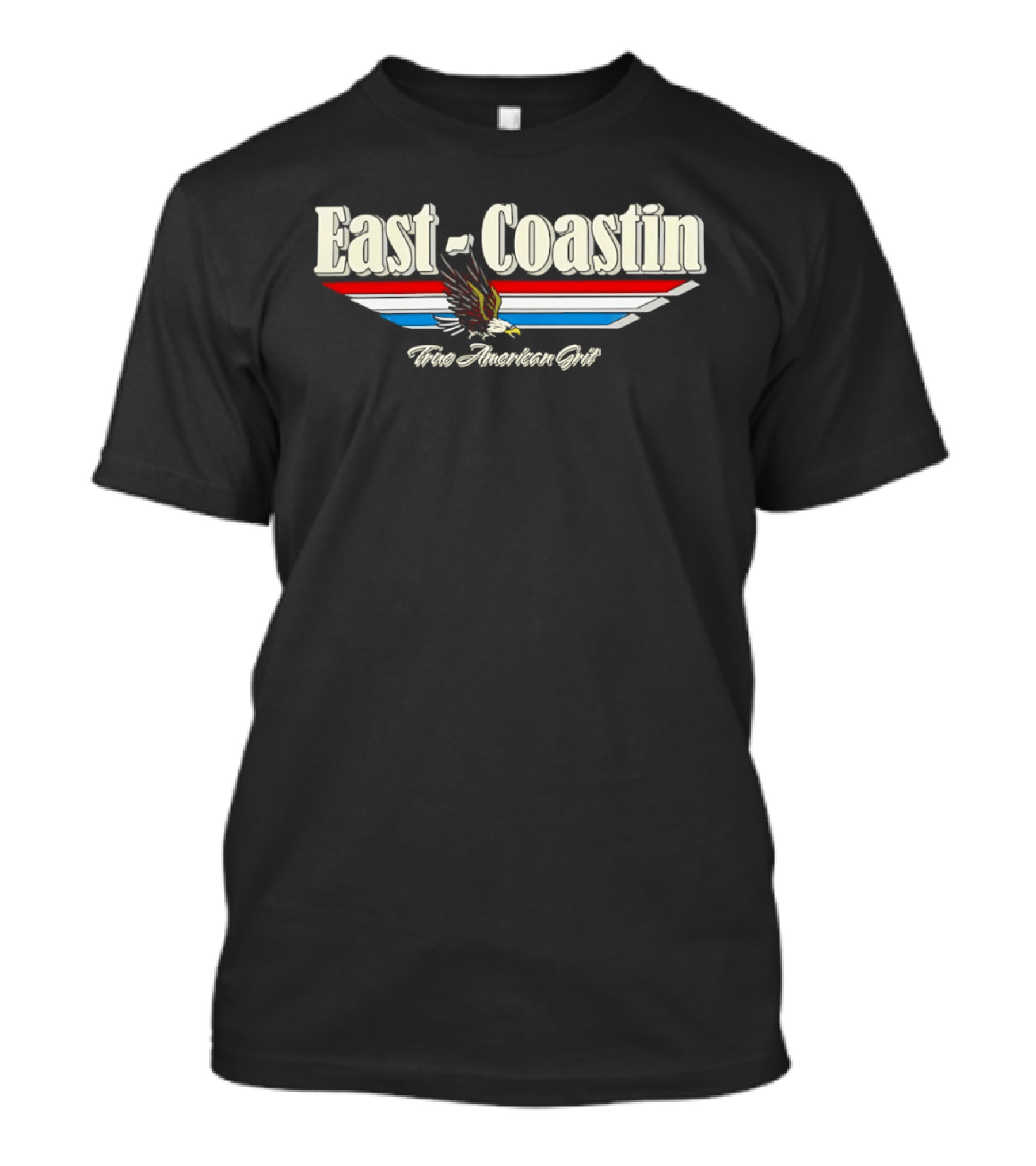 East Coastin True American Grit Eagle Vintage Wings T-Shirt
