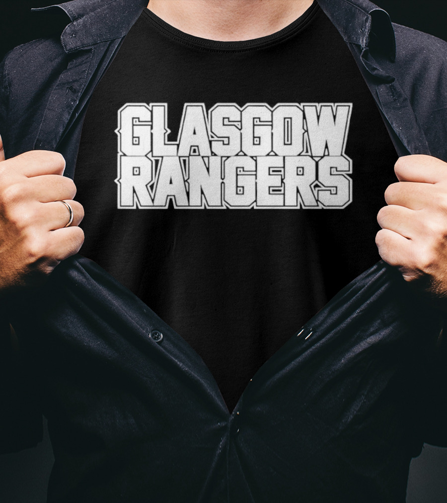Glasgow Rangers Fan Apparel Iconic Team Supporter Merchandise T-Shirt