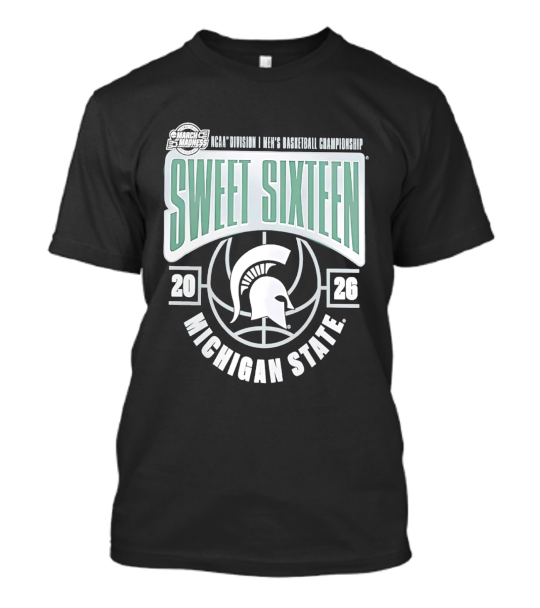 NCAA Division I Men's Basketball Championship Sweet Sixteen Michigan State 2026 T-Shirt