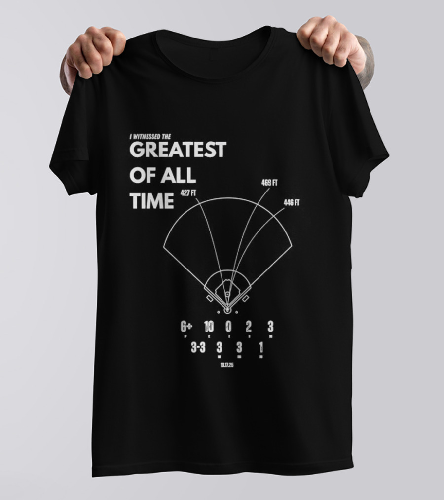 Greatest Of All Time Los Angeles Dodgers Baseball Chi Chi Wu 1988 1991 T-Shirt