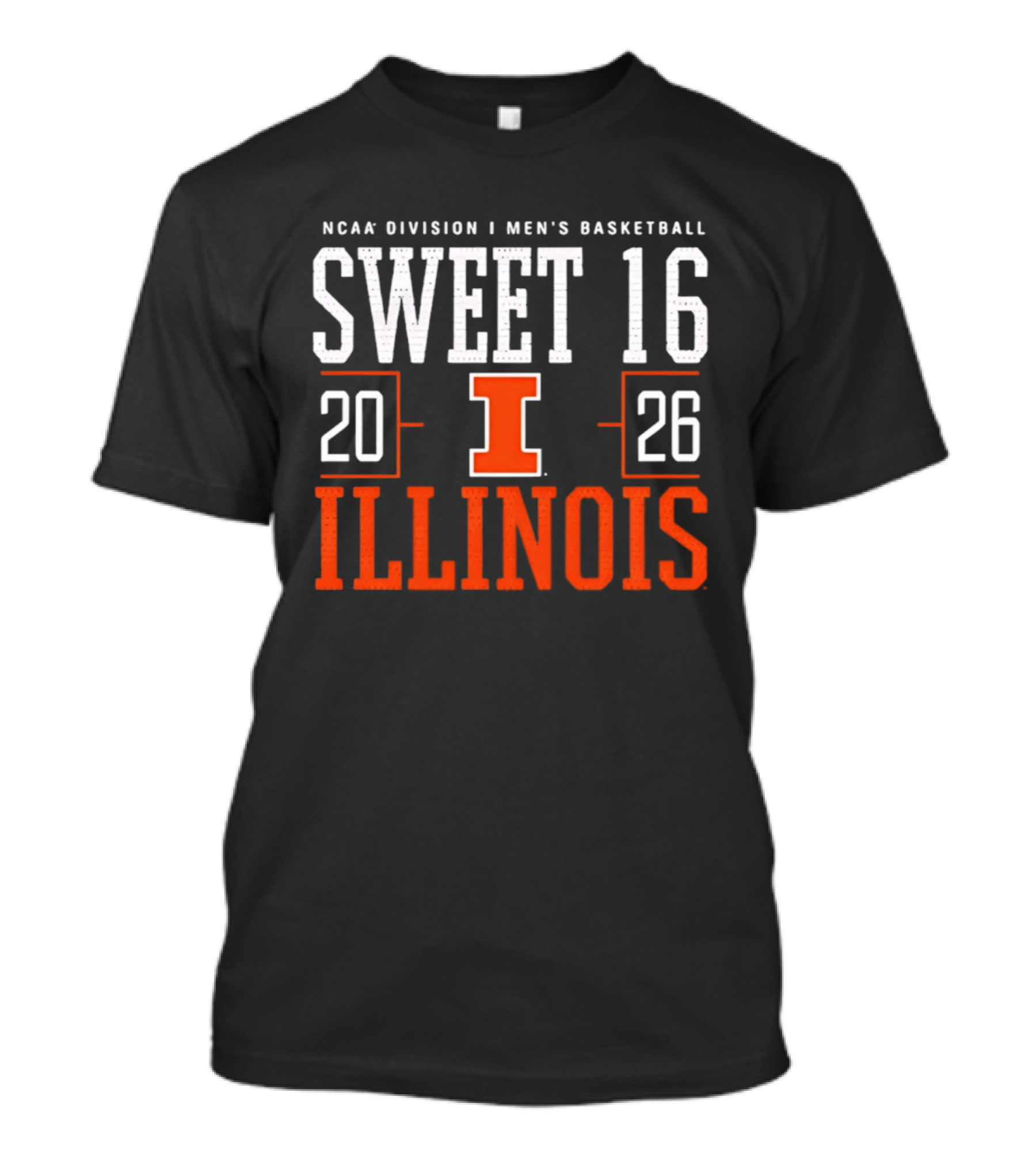 Illinois NCAA Division I Men's Basketball Sweet 16 2026 T-Shirt