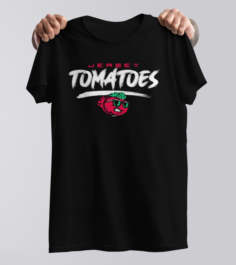 Jersey Shore BlueClaws TNC Jersey Tomatoes Sunglasses Tomato T-Shirt