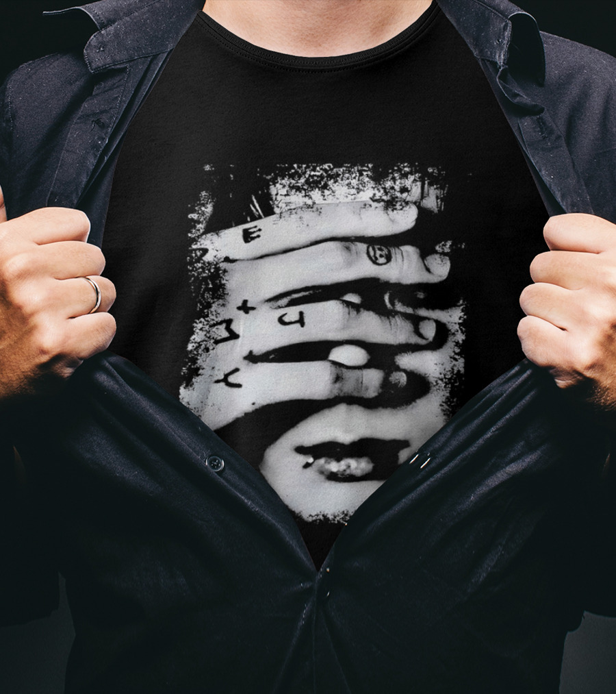 Jungkook Hand Covering The Face Of BTS T-Shirt