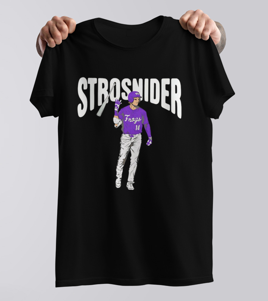 Strosnider Frogs TCU Baseball Player 11 T-Shirt