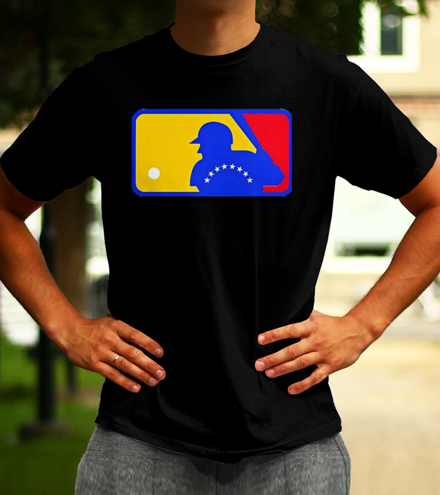 Stars And Bars Baseball T-Shirt