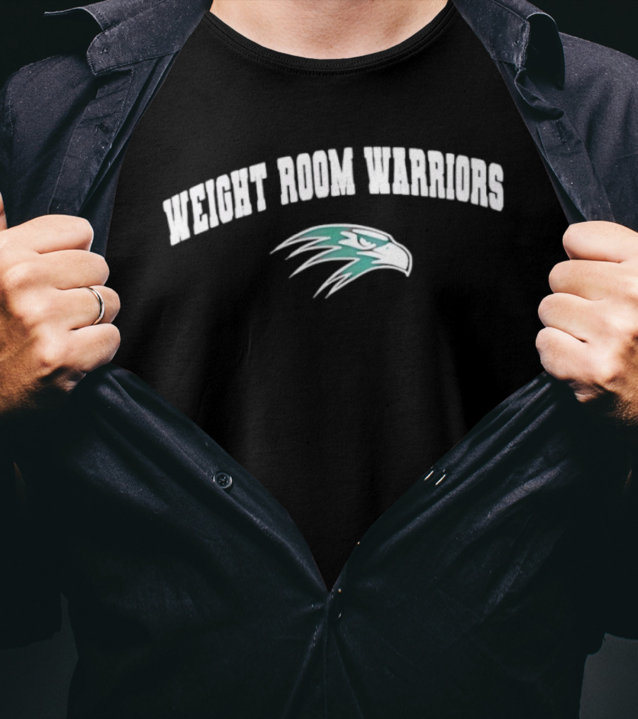 Weight Room Warriors Wagner Seahawks T-Shirt