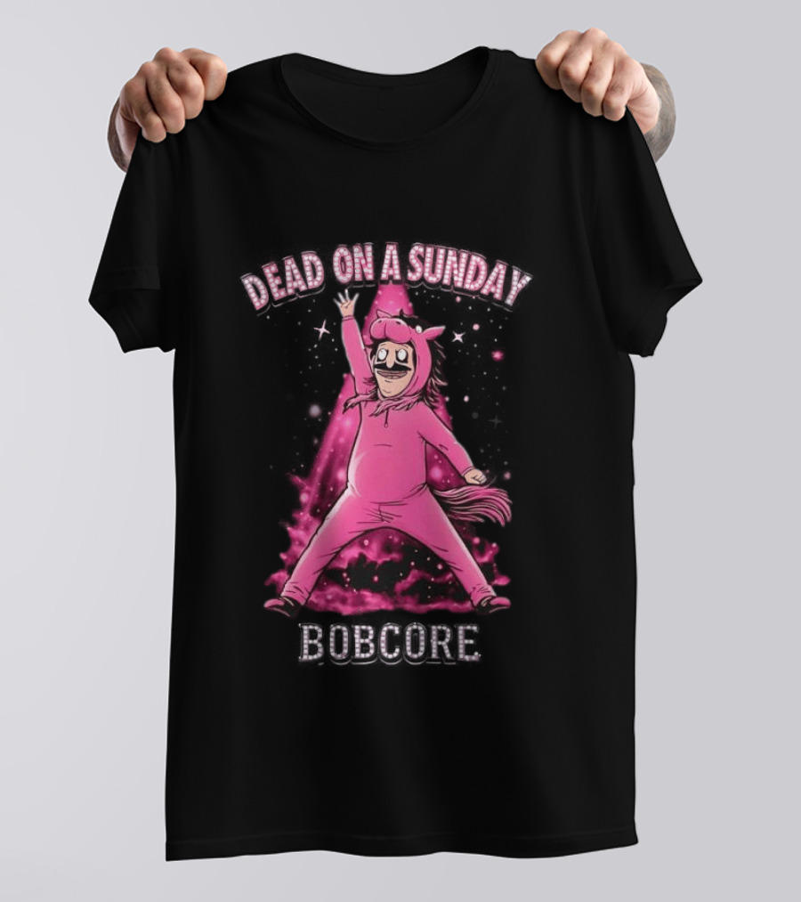 Dead On A Sunday Bobcore Pink Costume T-Shirt