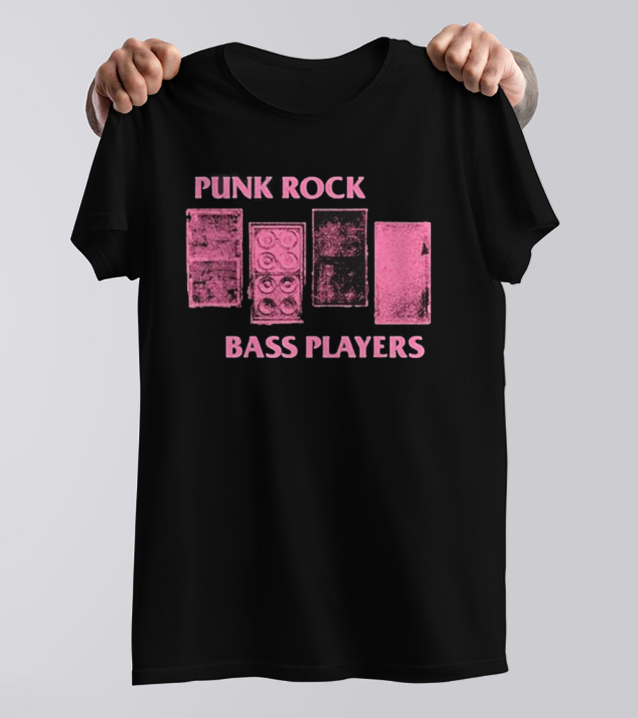 Punk Rock Bass Players Amplifier Speaker Stacks T-Shirt