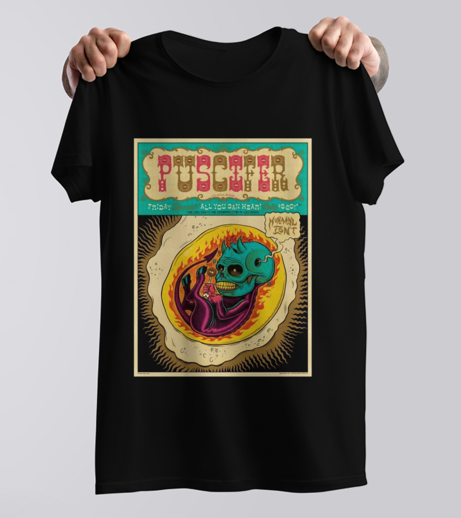 Puscifer Las Vegas March 20 2026 The Chelsea Cosmopolitan Normal Isn't Tour T-Shirt
