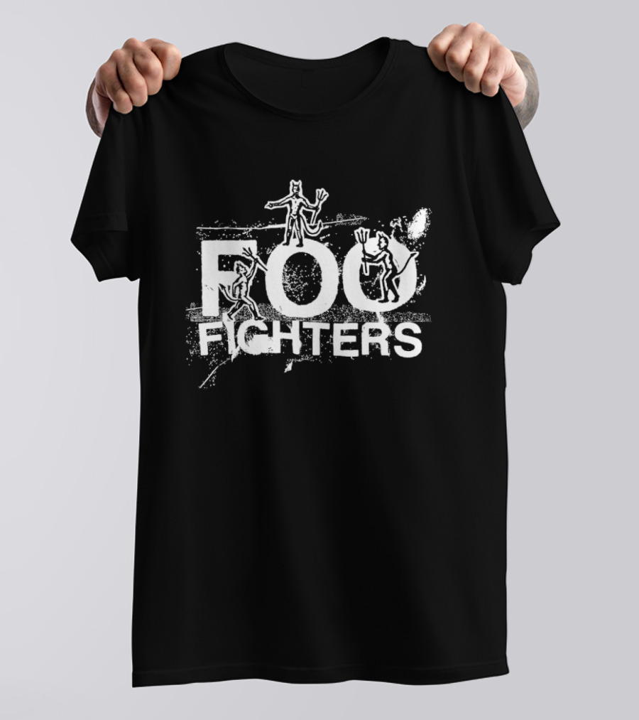 Foo Fighters Devil Iconic Characters T-Shirt