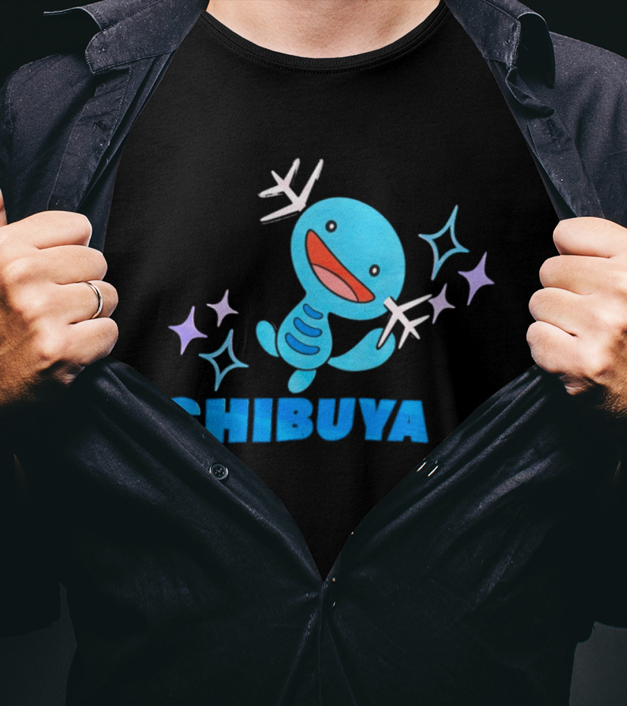 Wooper Shibuya Pokemon Center Sparkles T-Shirt