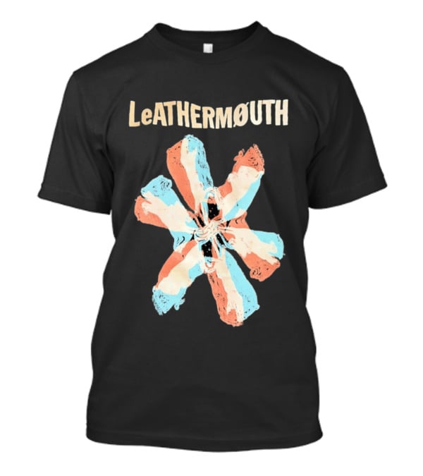 Leathermouth Psychedelic Abstract Flower T-Shirt