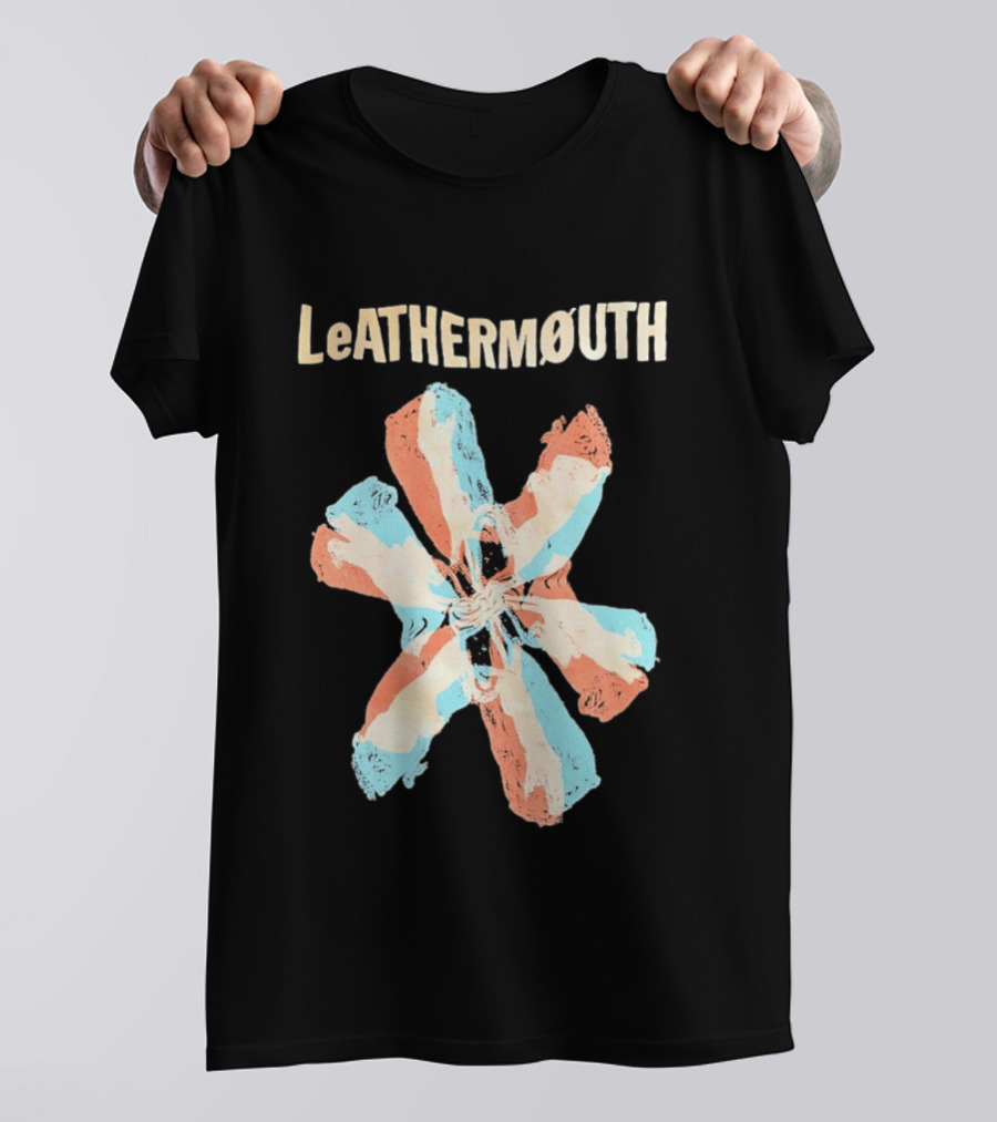 Leathermouth Psychedelic Abstract Flower T-Shirt