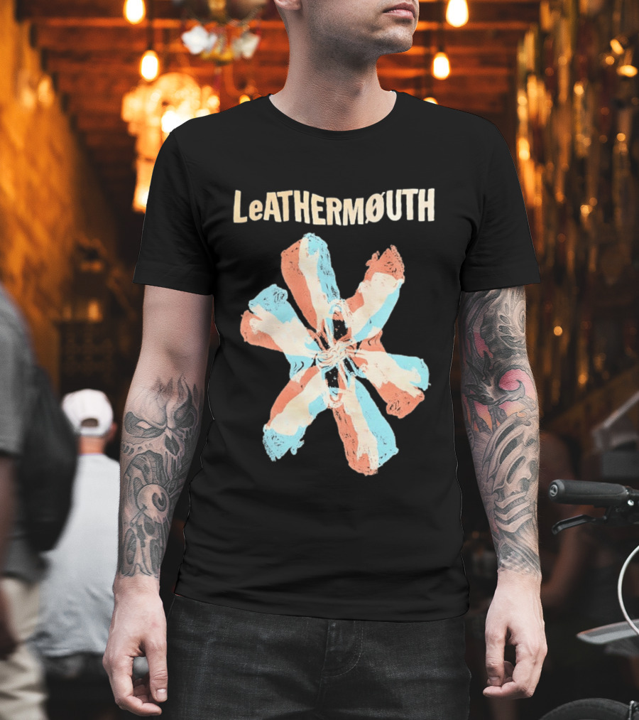 Leathermouth Psychedelic Abstract Flower T-Shirt