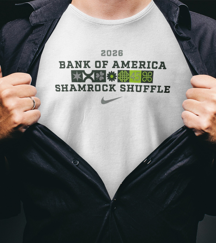 2026 Bank Of America Shamrock Shuffle Nike 45 T-Shirt