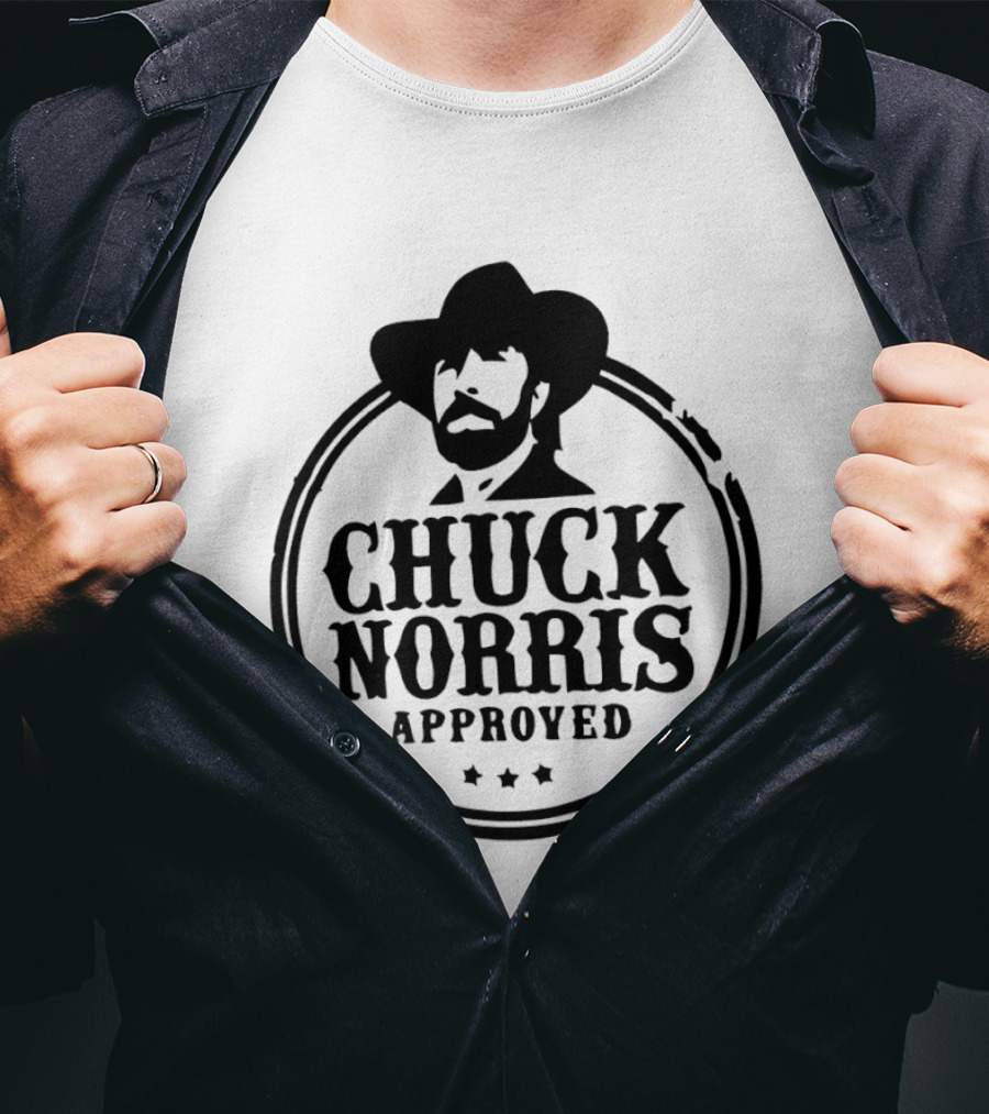 Chuck Norris Approved Cowboy Seal T-Shirt